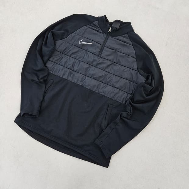 [L] 나이키 반집업 드라이핏  패딩 긴팔티 0121Y1
