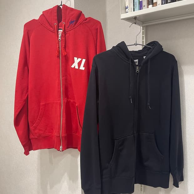 X-Large 집업 M (+유니클로 집업 덤)