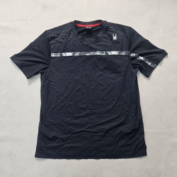 XXL 스파이더 바 포인트 반팔 티셔츠 0312Y