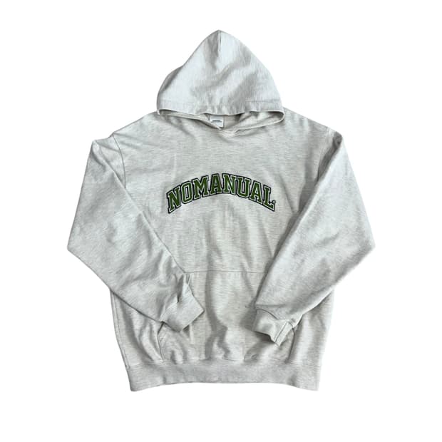 노매뉴얼 후드티 