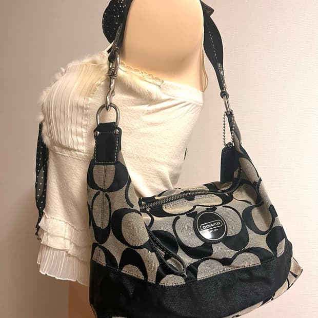 Coach black bag