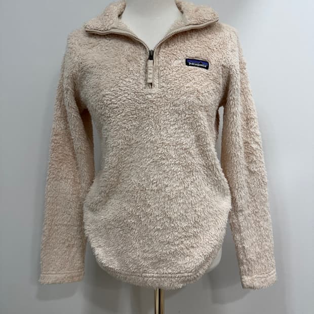 파타고니아 우먼즈 로스 가토스 1/4 집업 플리스 (아이보리 / XS) 