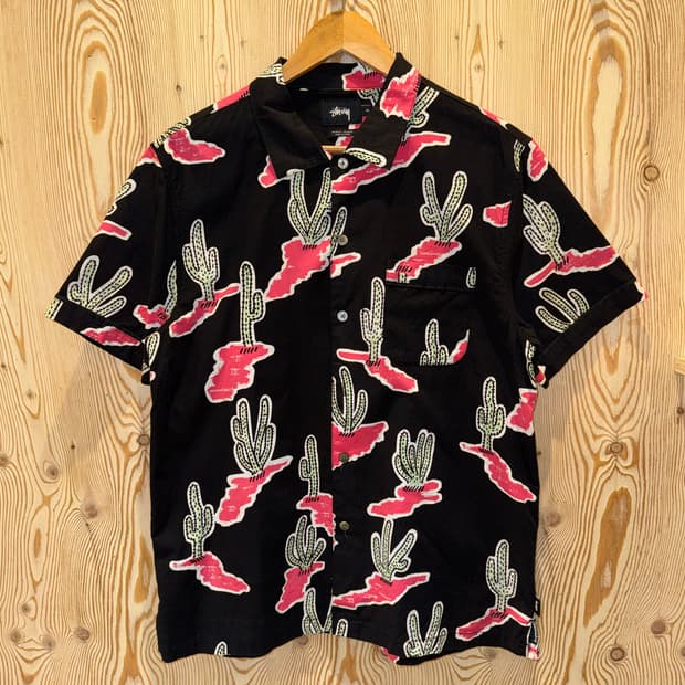 스투시 캑터스 선인장 반팔 셔츠