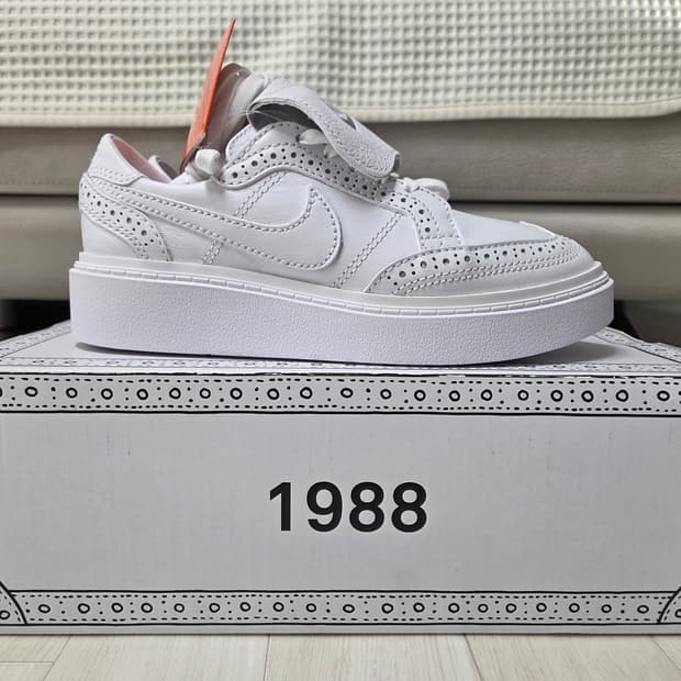 나이키 x 피스마이너스원 퀀도1 화이트 [230, 새상품]