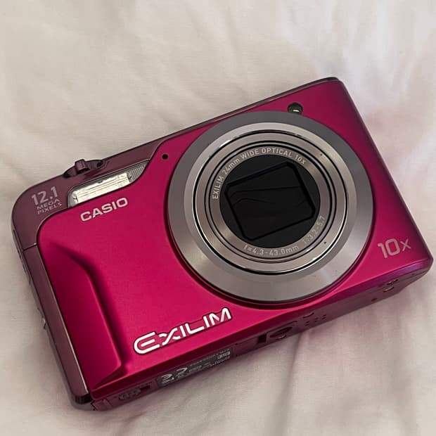 메이크업모드✨ 카시오 엑슬림 h10 빈티지 디카 디지털카메라
