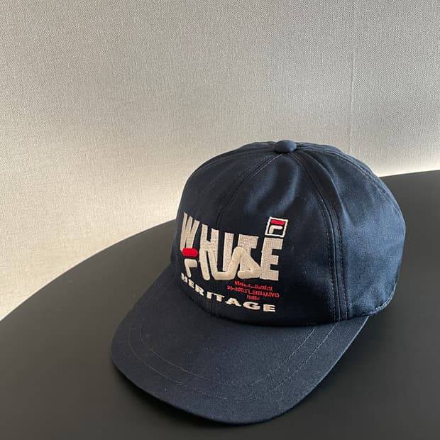 휠라 빈티지 캡