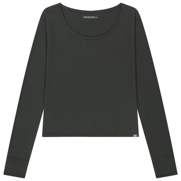 코이세이오 038 로우 엣지 롱 슬리브 챠콜