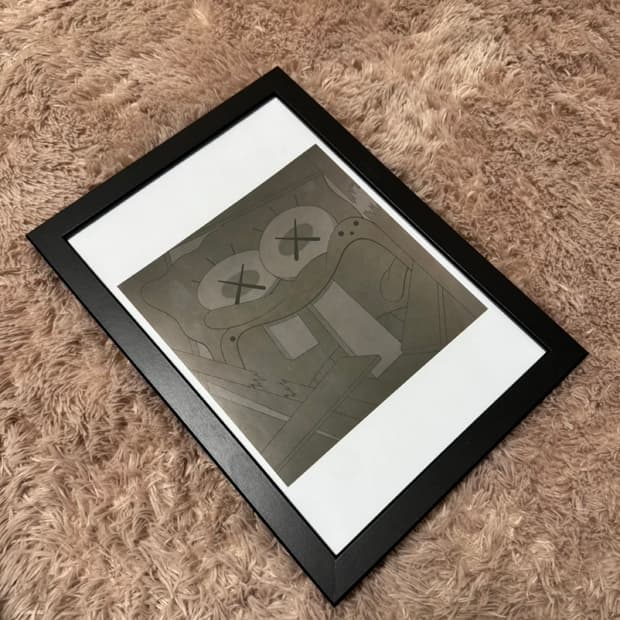 KAWS X 스펀지밥 그림액자(정품)