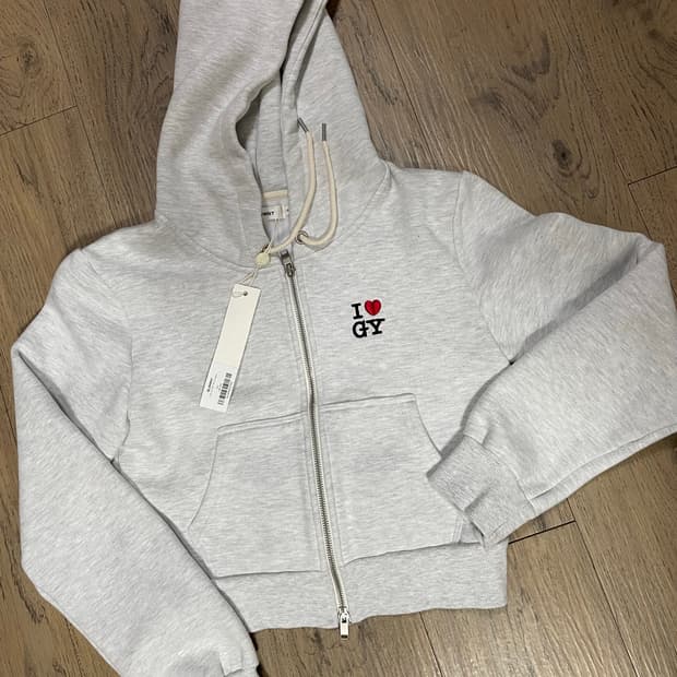 글로니 아이러브집업 그레이