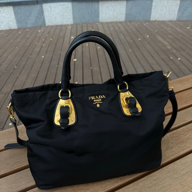 Prada 프라다 나일론 포코노 토트 숄더백