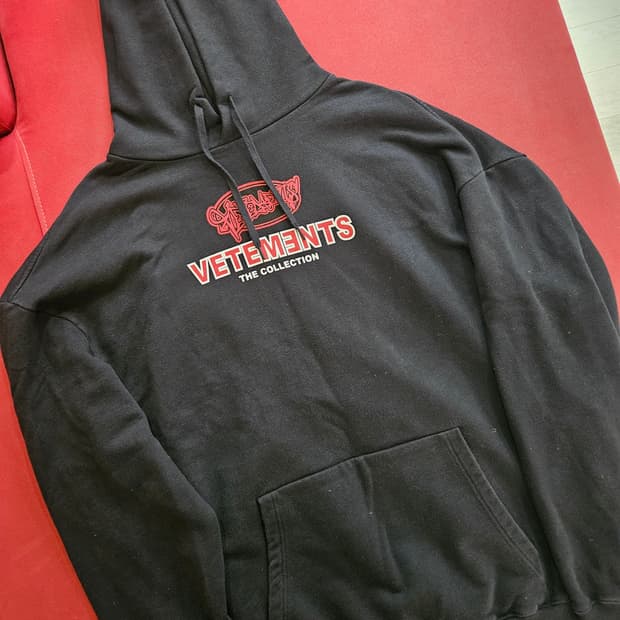 [S] 베트멍 오버핏 후드 블랙