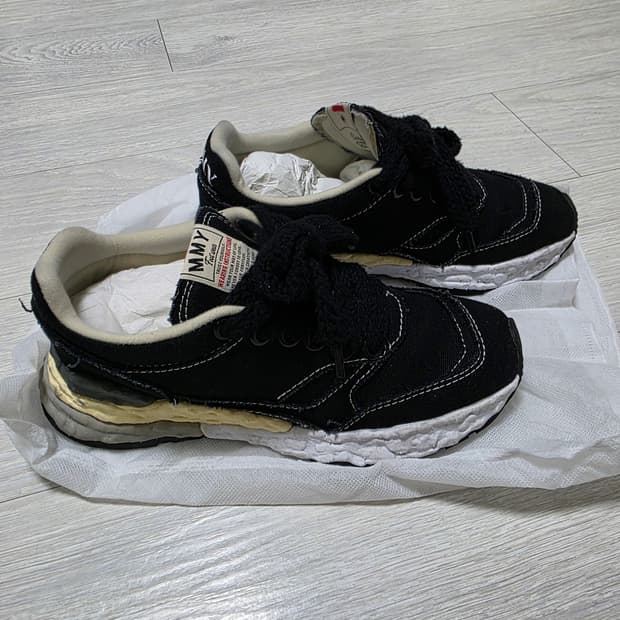 메종 미하라 야스히로 죠지 운동화 블랙 