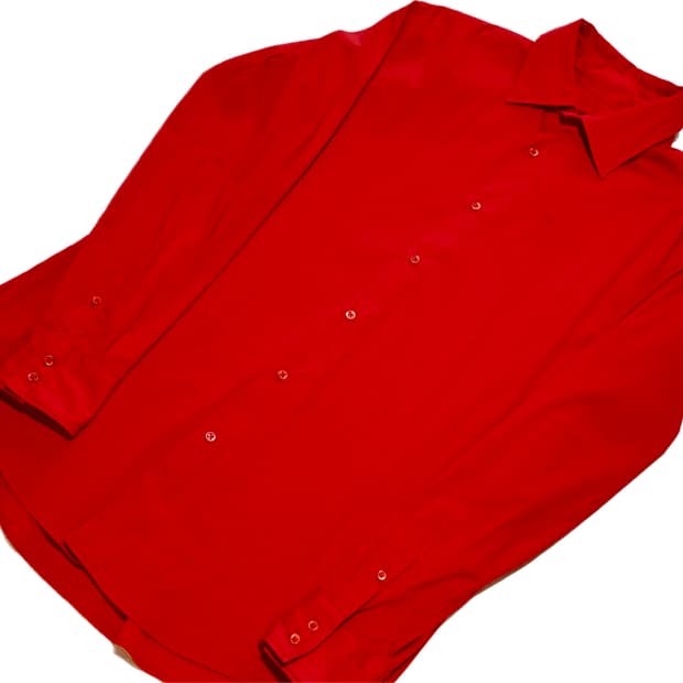 Jil sander 00s red shirts