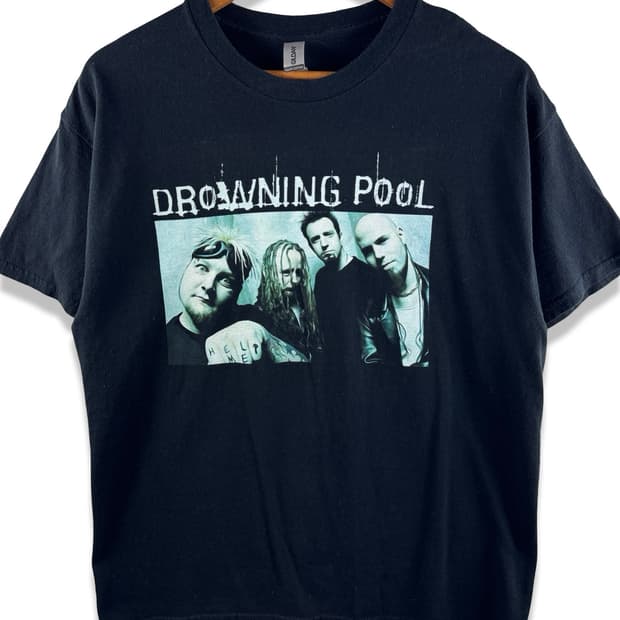 Drowning Pool 부틀렉 밴드 티셔츠3340
