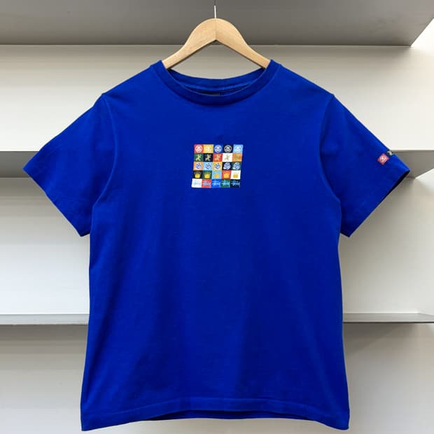 스투시 90s 큐브 티셔츠