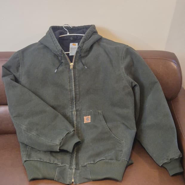 칼하트 액티브 자켓 J130 moss 모스 그린 XL