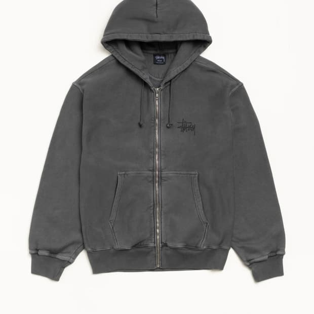 스투시 후드집업 BASICSTÜSSY PIGMENTDYED M (택포)