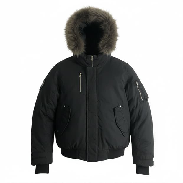 웰스프링 너구리퍼 다운 패딩 L