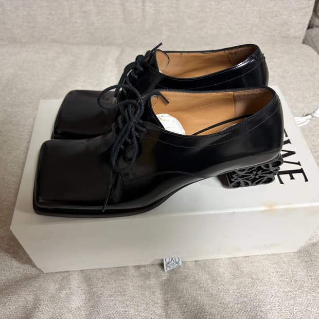 Loewe Square Toe Derby Shoes