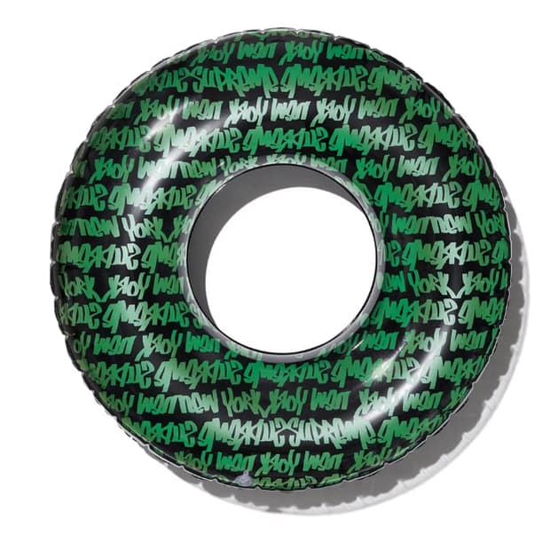 슈프림 팻 팁 풀 플로트 튜브 블랙