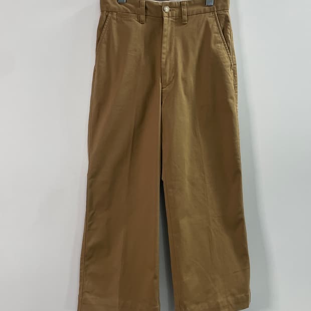 폴로 랄프로렌 우먼스 치노 와이드 레그 팬츠 (onp.4)