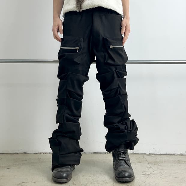 A.F Artefact 턱 볼륨 카고 팬츠