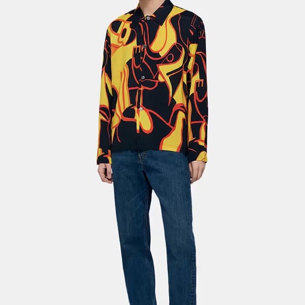 아워레가시 셔플 타임 박스 셔츠 48사이즈