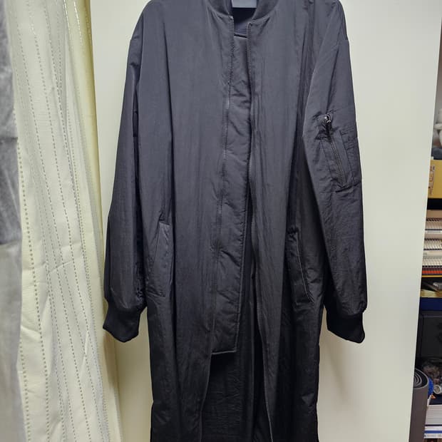 새상품 디그낙 봄버 롱점퍼(봄 점퍼)