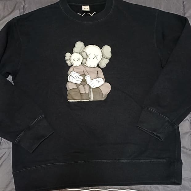 카우스 오버핏맨투맨 95 여성66 가슴53 기장64