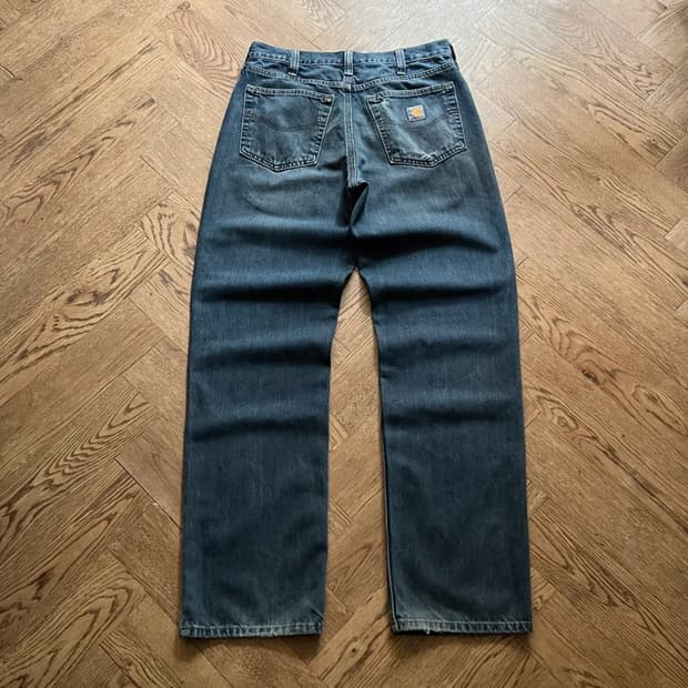 [32]칼하트 USA 빈티지 워싱 워크 데님 팬츠