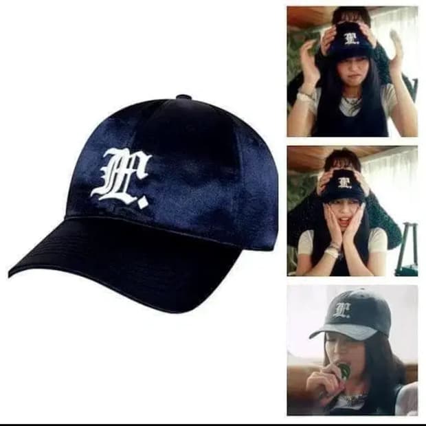 LMC 고딕 새틴 볼캡 네이비