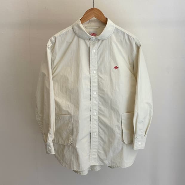 단톤 나일론 스냅버튼 셔츠 36