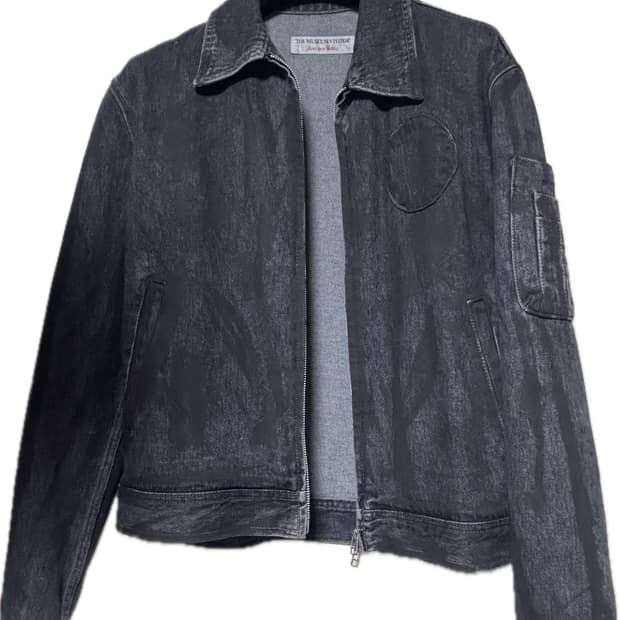 더뮤지엄비지터 더티워싱 자켓 msize