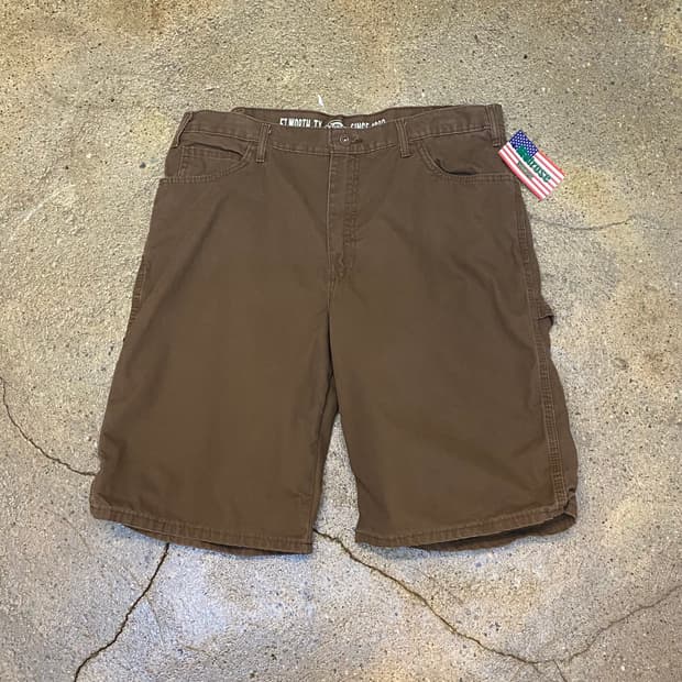 미국 빈티지 디키즈 브라운 카고팬츠 반바지 릴렉스드핏 워크팬츠