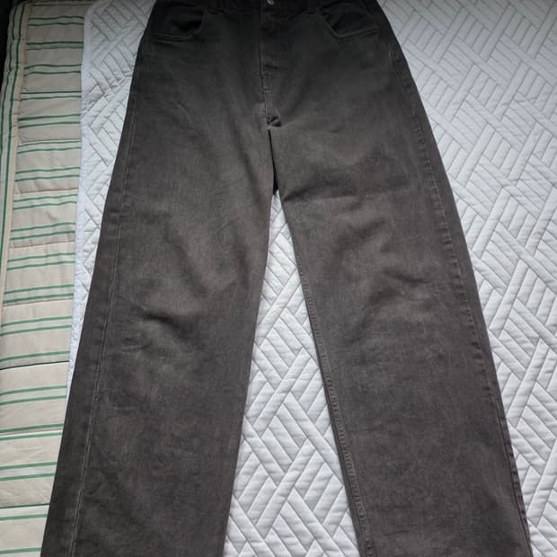 (M)마이라이브러리 104 garment dyed - Dust Olive