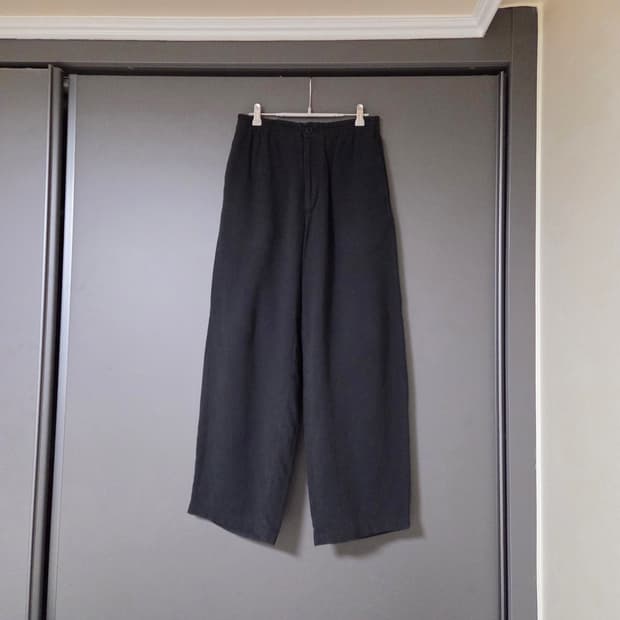 [3] 브라운야드 이지팬츠 블랙 / 밴딩 브야 니트 팬츠