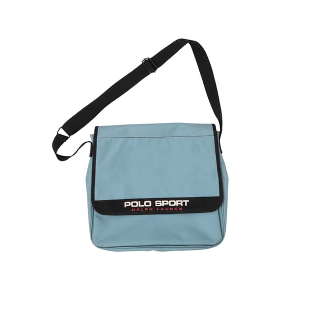 폴로스포츠 민트그린 캔버스 크로스백