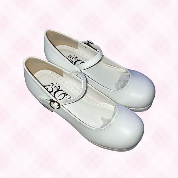 DearMyLove 디마럽 유메텐보 화이트 구두 갸루 히메갸루 일브