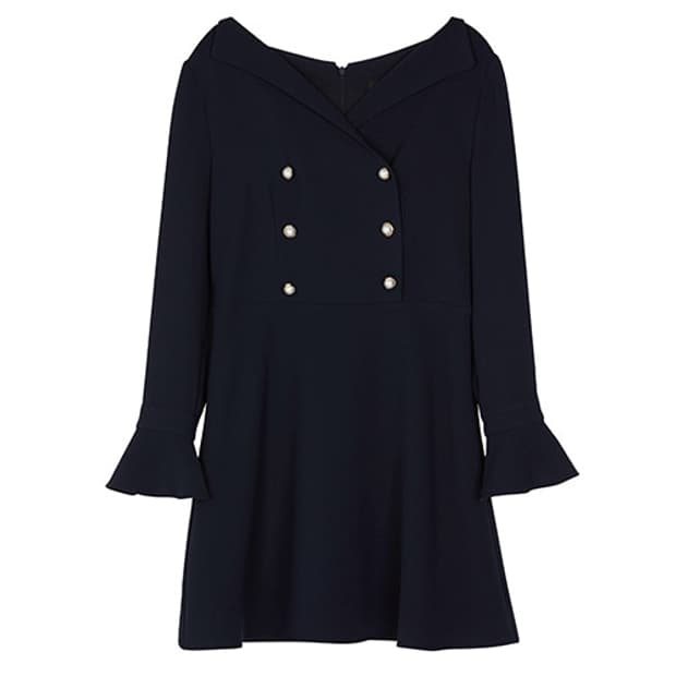 하케쉬 세일러 펄 원피스 (네이비)