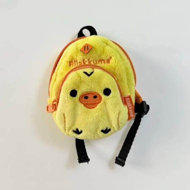 키이로이토리 백팩 파우치 리락쿠마