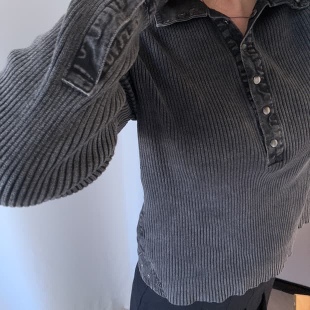 [F.I.A.C] washed pullover