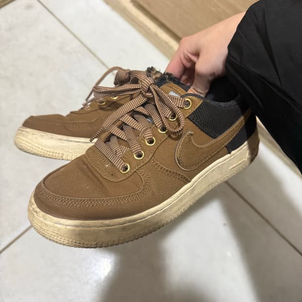 (재당근) [235] 나이키X칼하트 에어포스원 콜라보