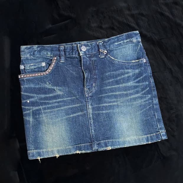 일본빈티지 Hysteric Glamour 스터드 미니스커트