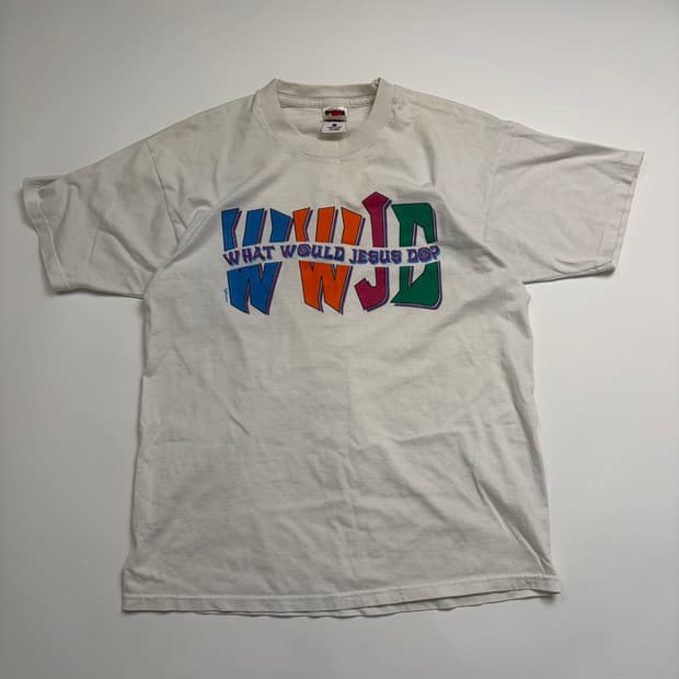 90s Jesus Tee (white)