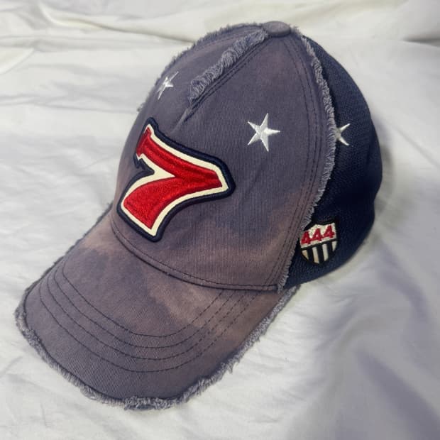 요시노리 코타케 페이드 메쉬캡 y2k 