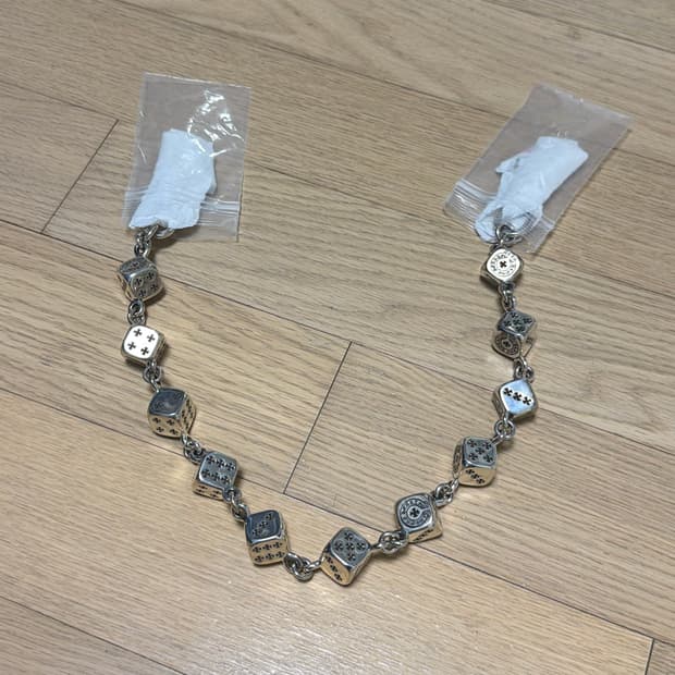 크롬하츠 라지 다이스 월렛체인 11링크