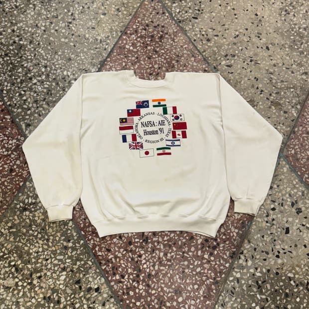 90s 헤인즈(Hanes) 빈티지 스웻셔츠 (2XL)