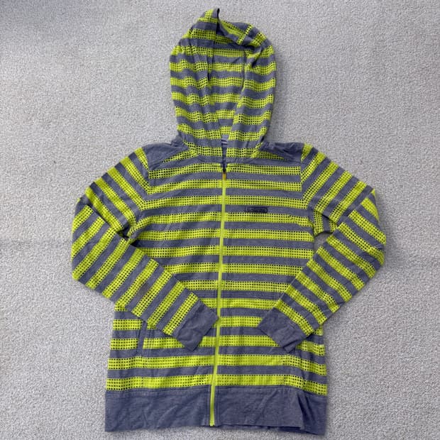 [90] 블랙야크 스트라이프 후드 티셔츠 1223T1