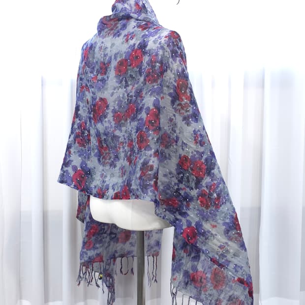 Glen Prince 울100% 4계절 머플러