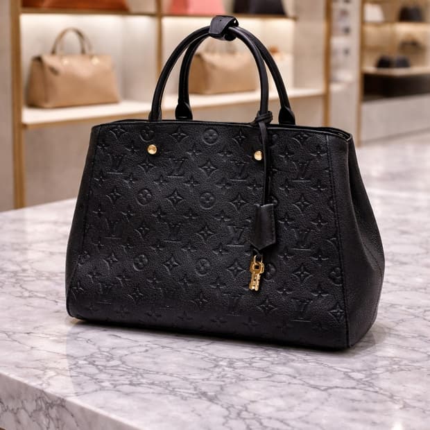 [S급] 루이비통 몽테뉴 MM 앙프렝뜨 판매합니다!!!